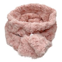 Mi.SOS 고운 폼폼 투웨이 방한 넥워머 털모자 겸용, 핑크