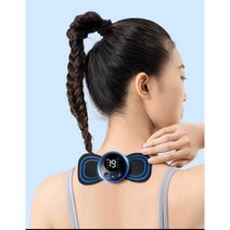 붙이는 어깨마사지기 추천 목 근육 허리안마기 저주파 휴대용 하이드로겔 마사지패드 세트, 호스트가 없는 패치 리필(2패치)