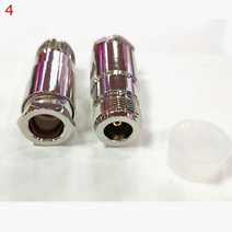 전기커넥터 전선단자 10Pcs LMR400 L16 N 유형 여성 커넥터 크림프 및 클램프 7D-FB 케이블 황동 니켈 도금, 04 Type4 N female Clamp