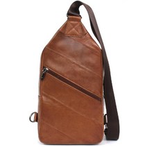 2중 사선 지퍼 포켓 사각 맨즈 슬링백 데일리가방 전동휠 전기자전거 소지품가방 여행용크로스백 슬링백팩