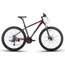 아메리칸이글/ANM 콘피안자45 29인치 유압 입문용 27단 MTB 자전거, 그레이/레드, 17인치, 95%조립시