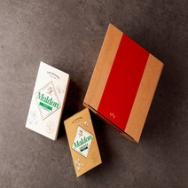 선물세트 말돈 수입소금 말돈소금 영국소금말돈소금 2종 선물세트, C타입(훈제+훈제) (4823)