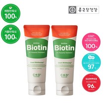 [종근당건강] 아미노 비오틴 올파워풀 탈모샴푸 80ml 2개
