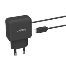 일체형 고속충전기 8핀 AION 2.0A 블랙(1.2m), 상세페이지 참조, 상세페이지 참조