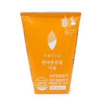 제주 한라봉 감귤 쥬스 다솜 HACCP인증 125ml 실속형 20개, 20팩