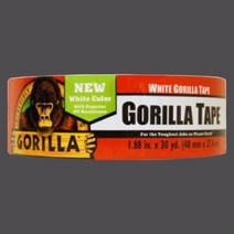 고릴라 강력 접착 면테이프 백색 천막 텐트 캠핑 보수