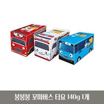 붕붕붕 꼬마버스 타요 140g 1개 과자 간식, 본상품