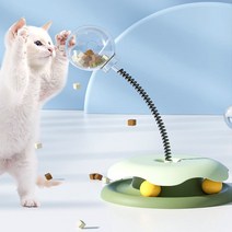 펫스윗홈 고양이 먹이퍼즐 혼자노는 간식 장난감, 화이트(WHITE)