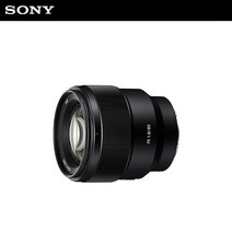 소니 공식대리점 알파 렌즈 SEL85F18 (FE 85mm F1.8 Ø67mm) 준망원 단렌즈, 단품