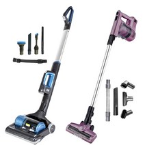 지웰 무선 청소기 세트형 그레이블루 VENTUS-ST-9500 + 22.2V 핸디형 무선 진공청소기 퍼플 GWELL-8040MT, 2종, 1세트