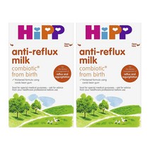 HiPP Anti Reflux Milk 힙 안티 리플럭스 1단계 분유 800g 2팩