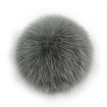 나은몰 여우털 방울(중) 폭스퍼 Fox Fur 악세사리 부자재 용품, 여우털 방울_2 그레이
