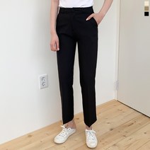 티데일리 여성용 머스트 슬림 스판 9부 세미 부츠컷 슬랙스 팬츠 (3color)