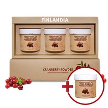 [3+1]핀란디아 크랜베리 분말 파우더 3통+1통 더 50g x 4, 단품