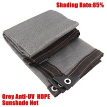 차광막 그늘망 그레이 베이지 품질 회색 양산 그물 야외 캠프 음영 항해 발코니 울타리 개인 정보 보호 메쉬 식물 태양 보호소 정원 Pergolas 캐노피, [18] 2x3m, [01] Silvery-Grey Net