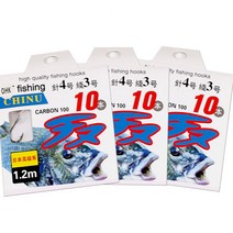 블루앤피쉬 감성돔 묶음바늘채비, 10매