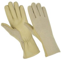 ONETAC OUTDOOR NOMEX FLIGHT 플라이어 파일럿 오퍼레이터 듀티 장갑 블랙 그린 탠 (그린 XS), Tan_X-Small (Pack of 1)