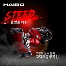 하이버 전마 금속 마구 마이크로 물방울 휠 세트 자력 원투입 농어 릴 로터 아륜, 색깔4