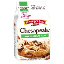 Pepperidge Farm 페퍼리지팜 Chesapeake 다크초콜릿 피칸쿠키 204g x2팩, 2개