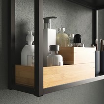 이케아 TAVELAN 타벨론 대나무 욕실용품 수납함, (304.817.76)