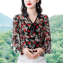 봄 패션 코디 루즈핏 빅사이즈 엄마옷 기질 상의 조거 날씬해 보이는 상의