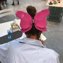 대형 나비 집게핀