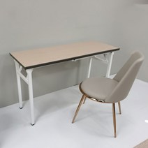 1인용책상 컴퓨터 연수용 접이식 회의용, G-101/W1200×D450xH750(월넛)