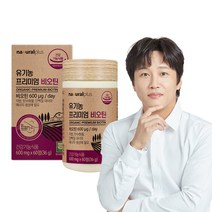 내츄럴플러스 유기농 프리미엄 비오틴 60정, 600mg, 1박스