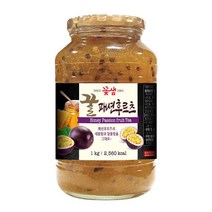 꽃샘 꿀 패션후르츠 차 1kg, 1