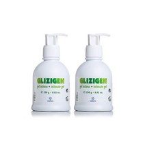 글래스아쥬 제모스 끄렘 에몰리앙뜨 400ml x 2개 세트(Set), 글리지젠 인티메이트 겔 250ml 여성청결제 x 2개