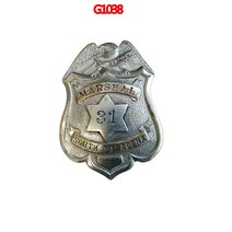 경찰 배지 스티커 Voiture InterestingPVC Decals 자동차 차량용 블랙/실버, 03 Style3-2 X 6.6cm