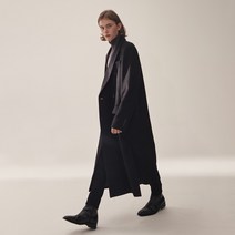Long Double Tim Coat (블랙)