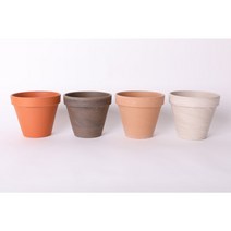 독일 바솔트 감성 토분 4p, 황토
