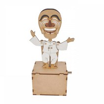 오르골 목재 입체퍼즐 - 영공방 덩실덩실 하회탈 퍼즐만들기 3D입체퍼즐 모형조립 숭례문모형 3D퍼즐 범선모형 나무퍼즐 나무공작 나무블럭 나무모형 퍼즐 원목퍼즐 입체퍼즐 에듀퍼즐 퍼즐교구 목재퍼즐 영공방 조각퍼즐 거북선모형 HO시리즈