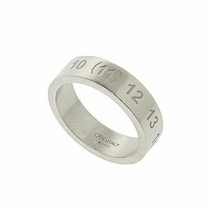 기타 [명품]메종 마르지엘라 실버 공용 반지 메종 넘버로고 링 SM1..