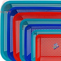 플라스틱 운반상자 농산물박스 빵박스 바스켓 6호, 1개