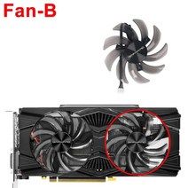 쿨링팬 컴퓨터팬 85mm fdc10h12s9 c 0.35amp rtx2060 rtx2070 gainward geforce rtx 2060 2070 슈퍼 고스트 그래픽 카드 냉각, from-b