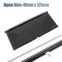 45x125cm 자동 트럭 롤백 윈도우 스크린 윈드실드 햇빛 가리개 바이저 커버 보호대, 01 A