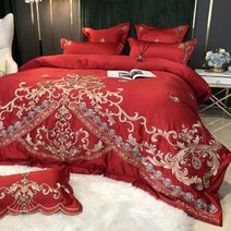 유럽식 고급 호텔 명품 침구 100수 침구커버세트 베개 이불 침대시트커버, 커버, J, 220x240