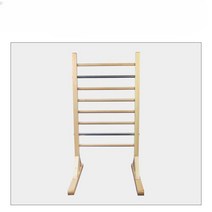 슈로스바 운동 의자 체어 척추 측만 교정 사다리 운동, 97cm 원목 사다리