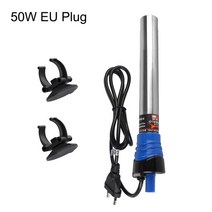 온도 조절 히터 수족관 어항 꾸미기 50W100W 온도 조절 220V EU 플러그 수조 가열 막대 물고기 탱크 물 난