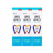 KJC415287부광약품 안티프라그 치약 130g 3개입, 1
