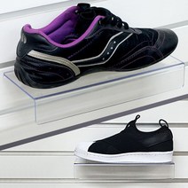 스페이스월용 신발진열대 아크릴 벽걸이 운동화진열대, 1