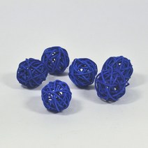 더이쁜 디퓨져 부자재, 블루 우드볼 4cm