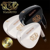 일본 명장 요지모토 GOLD FORGED 블랙밀러 골프웨지, 블랙웨지56도
