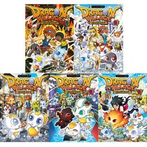 [학산문화사] 드래곤 빌리지 9-13권 세트 (전5권) -판타지 모험 RPG 게임코믹, 학산문화사