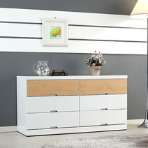 방친구 애니스 1200 3단 서랍장, 네추럴