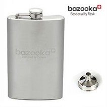 캐나다 바주카 포켓 술병 플라스크, 250ml, 1개