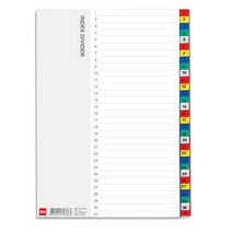 [123073]바인더인덱스(PP/31분류/OfficeDEPOT), 단품