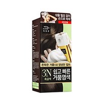 미쟝센 쉽고빠른 거품 염색약, 3N(흑갈색), 1팩
